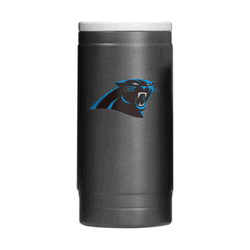 Carolina Panthers Flipside Powder Coat Slim Can Coolie