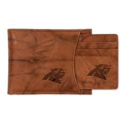 Carolina Panthers  Genuine Leather Slider Wallet