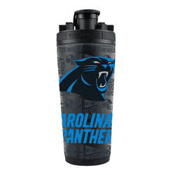 Carolina Panthers Ice Shaker 26oz Stainless Steel