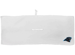 Carolina Panthers Large Microfiber Towel - 16" x 40" (White)