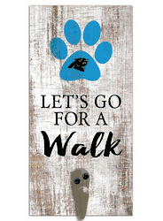 Carolina Panthers Leash Holder 6x12 Sign