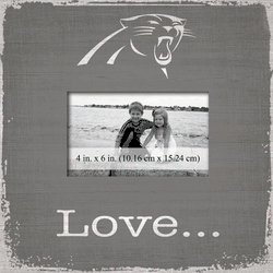 Carolina Panthers Love Picture Frame