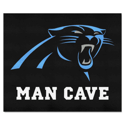 Carolina Panthers Man Cave Tailgater Rug - 5ft. x 6ft.