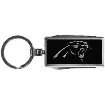 Carolina Panthers Multi-tool Key Chain, Black