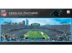 Carolina Panthers NFL 1000pc Panoramic Puzzle - End Zone