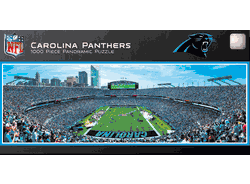 Carolina Panthers NFL 1000pc Panoramic Puzzle - End Zone