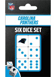 Carolina Panthers NFL Dice Set