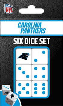 Carolina Panthers NFL Dice Set