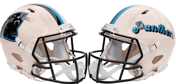 Carolina Panthers NFL Full Size Replica Speed Football Helmet RETRO