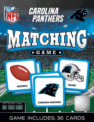 Carolina Panthers NFL Matching Game