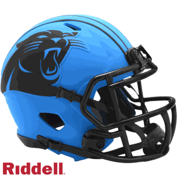 Carolina Panthers NFL Mini Speed Football Helmet RAVE