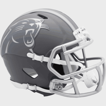 Carolina Panthers NFL Mini Speed Football Helmet SLATE
