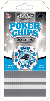 Carolina Panthers NFL Poker Chips 20pc