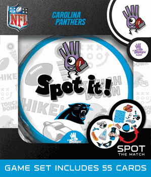 Carolina Panthers NFL Spot It! Game