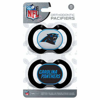 Carolina Panthers Pacifier 2-Pack