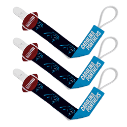 Carolina Panthers Pacifier Clips