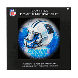 Carolina Panthers Paperweight Domed
