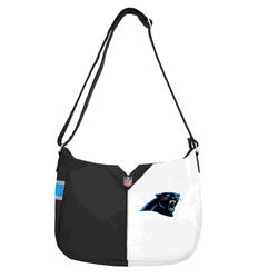 Carolina Panthers Pebble Split Hobo Shoulder Bag