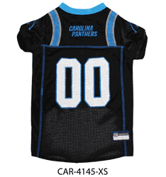 Carolina Panthers Pet Mesh Jersey X-Small