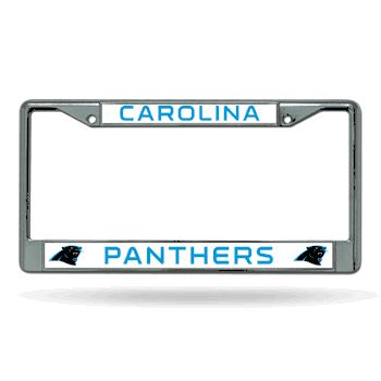 Carolina Panthers Chrome Frame