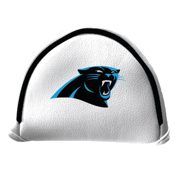 Carolina Panthers Putter Cover - Mallet (White)