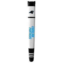 Carolina Panthers Putter Grip (White with colored stripes)