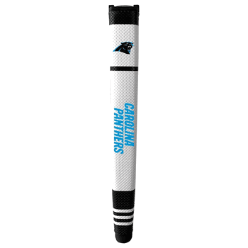 Carolina Panthers Putter Grip (White with colored stripes)