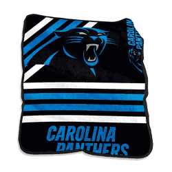 Carolina Panthers Raschel Throw