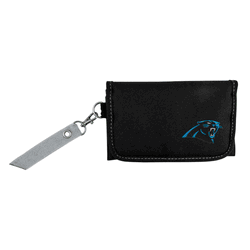 Carolina Panthers Ribbon Organizer Wallet Gray