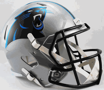 Carolina Panthers Speed Replica Full Size Football Helmet