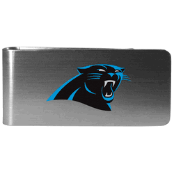 Carolina Panthers Steel Money Clip, Logo