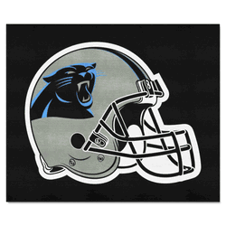 Carolina Panthers Tailgater Rug - 5ft. x 6ft., Helmet Logo