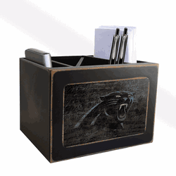 Carolina Panthers Team Color Desktop Organizer