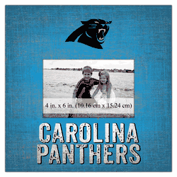 Carolina Panthers Team Name 10"x10" Picture Frame