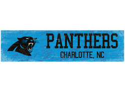 Carolina Panthers Team Name Sign