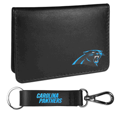 Carolina Panthers Weekend Bi-fold Wallet & Strap Key Chain