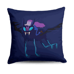 Cartoon Network Adventure Time Joy Ride Throw Pillow 18x18 Inches