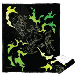 Cartoon Network Ben 10 Aliens To The Rescue Silk Touch Throw Blanket 50x60 Inches