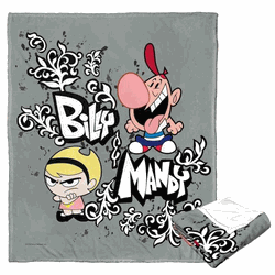 Cartoon Network Billy And Mandy Billy And Mandy Silk Touch Throw Blanket 50x60 Inches