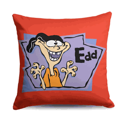 Cartoon Network Ed Edd N Eddy Edd Throw Pillow 18x18 Inches