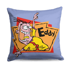 Cartoon Network Ed Edd N Eddy Eddy Throw Pillow 18x18 Inches