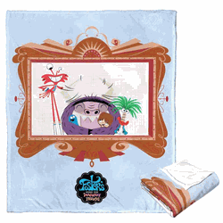 Cartoon Network Foster's Home For Imaginary Friends Picture Perfect Silk Touch Throw Blanket 50x60 Inches