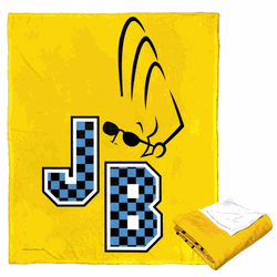 Cartoon Network Johnny Bravo Jb Silk Touch Throw Blanket 50x60 Inches
