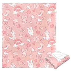 Cartoon Network Powerpuff Girls Everything Nice Silk Touch Throw Blanket 50x60 Inches