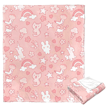 Cartoon Network Powerpuff Girls Everything Nice Silk Touch Throw Blanket 50x60 Inches