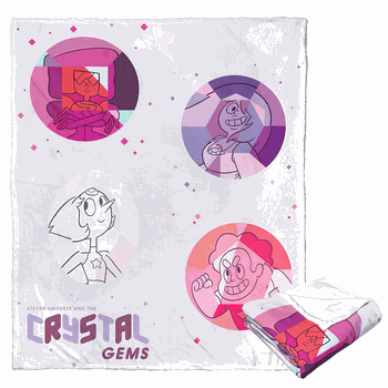 Cartoon Network's Steven Universe Gems Together Silk Touch Throw Blanket
