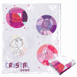 Cartoon Network's Steven Universe Gems Together Silk Touch Throw Blanket