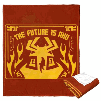 Cartoon Network Samurai Jack Future Is Aku Silk Touch Throw Blanket 50x60 Inches