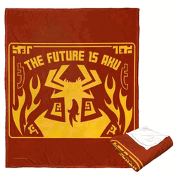 Cartoon Network Samurai Jack Future Is Aku Silk Touch Throw Blanket 50x60 Inches