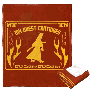 Cartoon Network Samurai Jack Quest Continues Silk Touch Throw Blanket 50x60 Inches